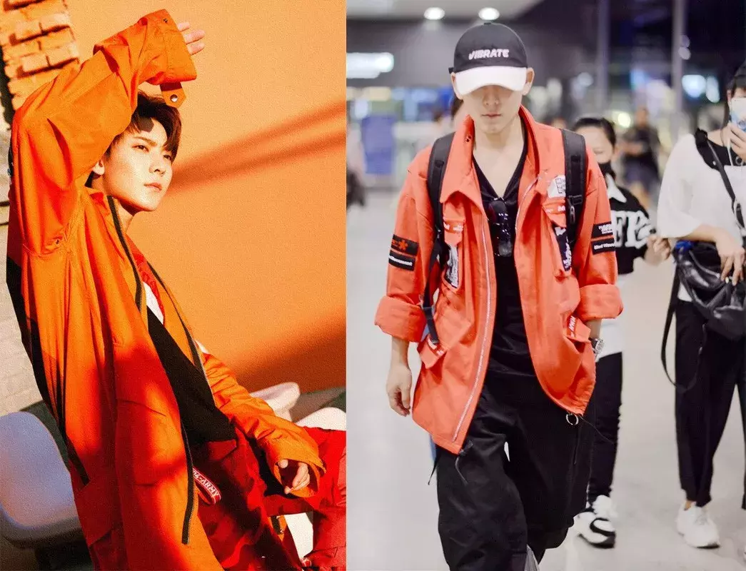 Compelling have to rely on bright orange