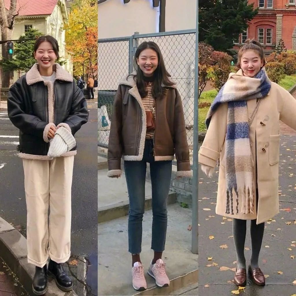 冬季韩版穿搭图片女(韩版女装穿搭图片)