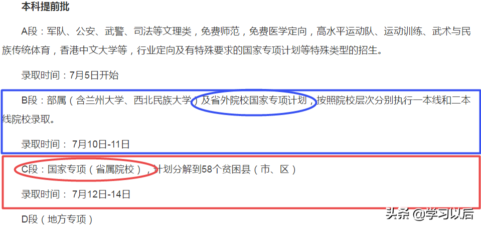 高考录取“国家专项计划”是什么？有哪些特点？分数线能低多少？