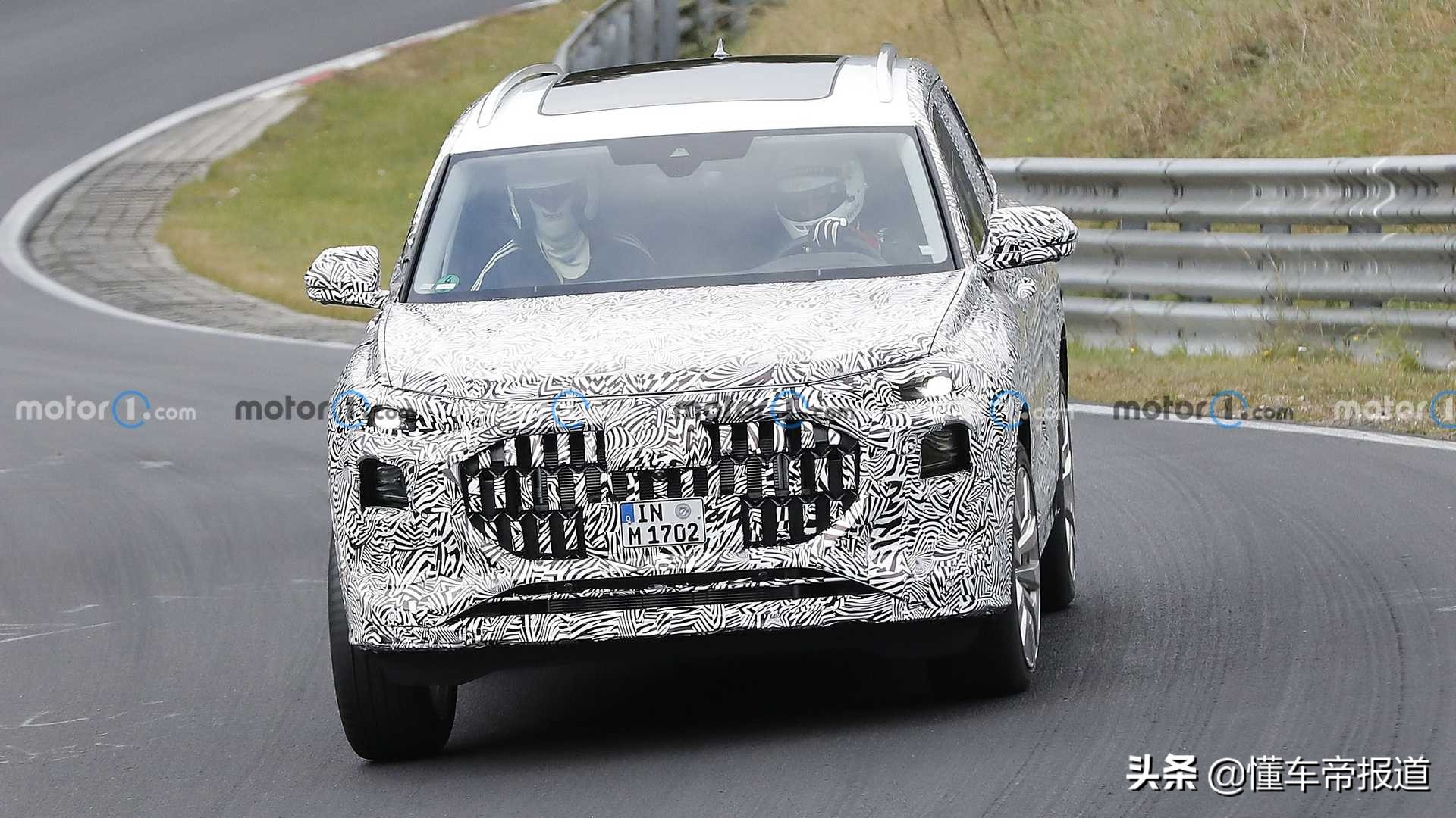 新车 </p><p>　　 更大、更豪华的奥迪新旗舰，竞争奔驰GLS！曝奥迪Q9赛道谍照