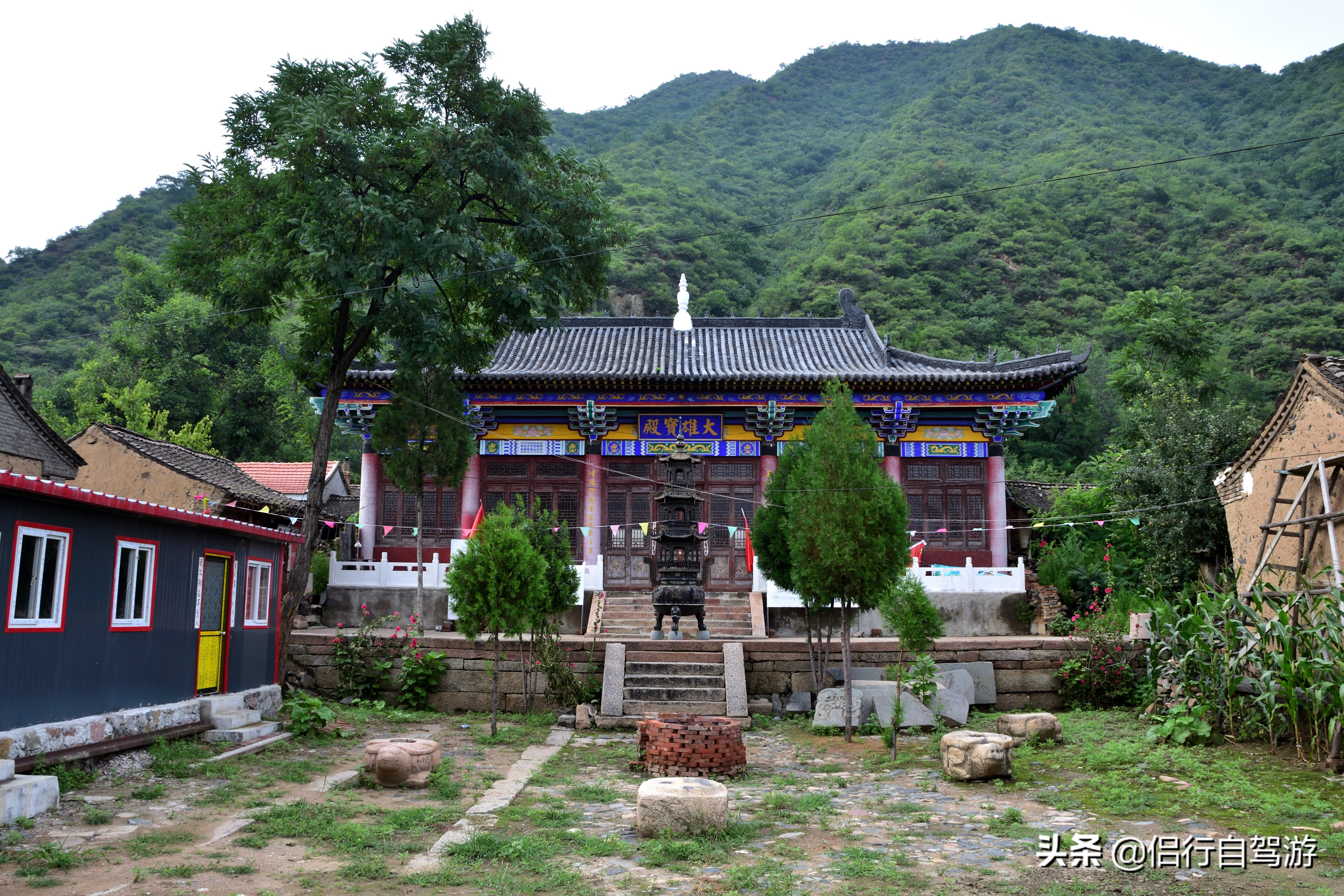 太行风光,唐河峡谷,灵丘古道,辽代砖塔 山西灵丘旅游攻略