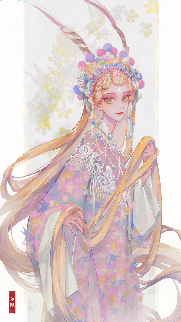 看过太多中国风的迪士尼公主，我最爱这一组，不仅有汉服还有戏服