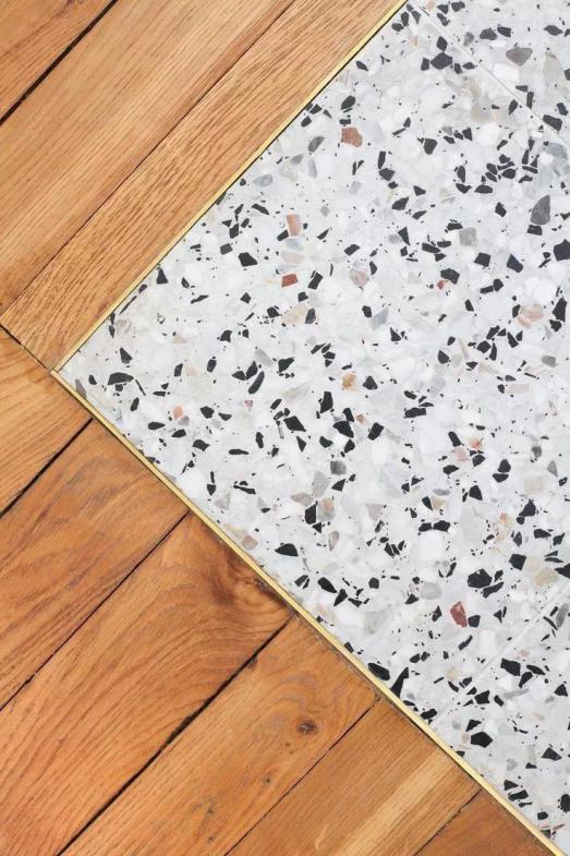 水磨石地面图片(原来水磨石分3种) - 赤虎壹号