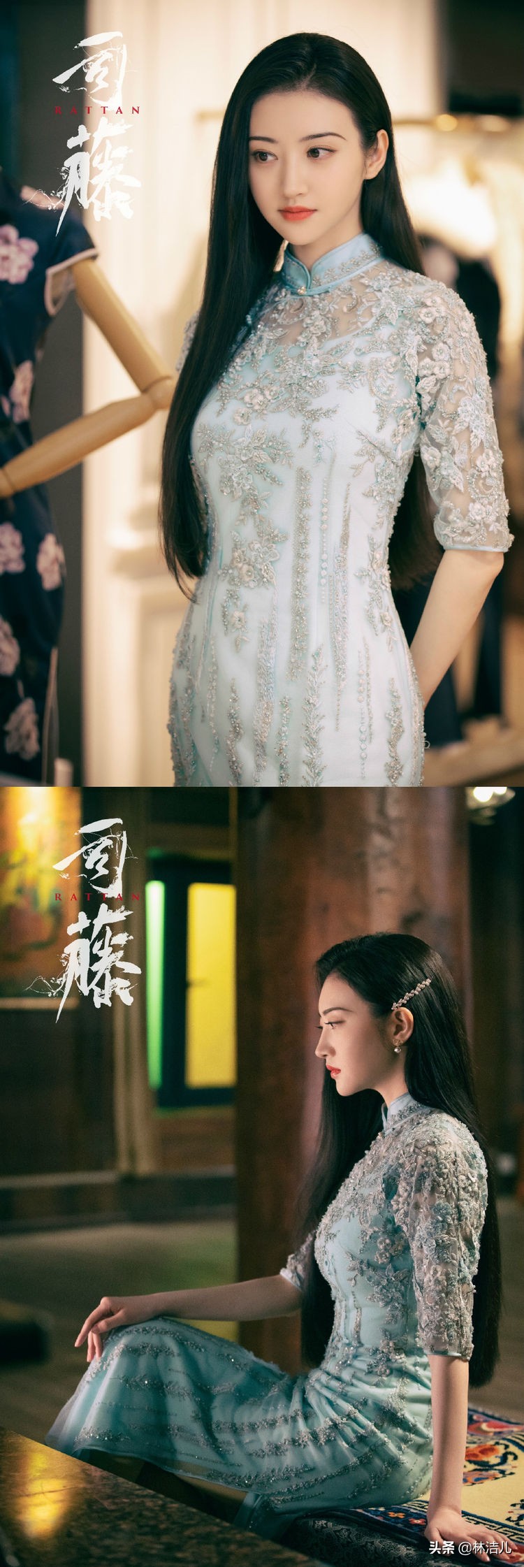 景甜靠《司藤》美出新高度,柳叶眉好惊艳,她的脸堪称完美比例?