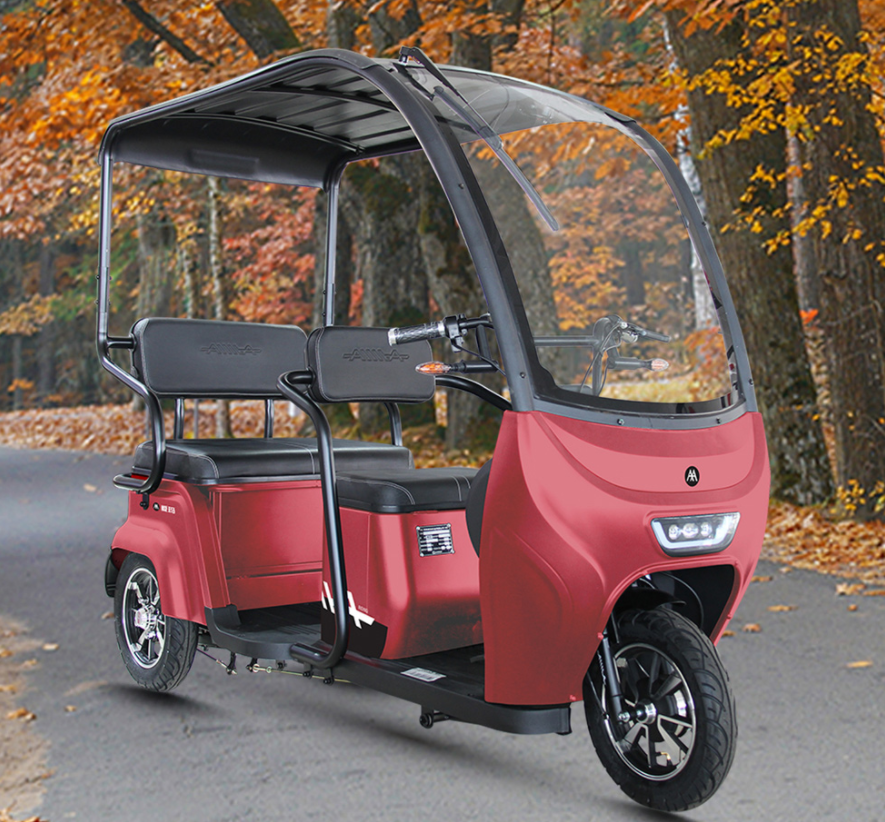 老年人代步首选!3款电动三轮车新品,续航100km,售价不到3000元