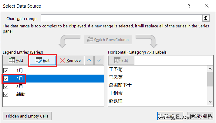 咨询公式常用的这种高规格 Excel 纵向折线图，到底是怎么做的？