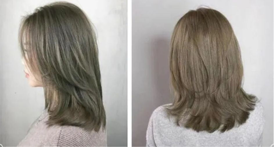 在黑色的头发上可以直接染出这些颜色