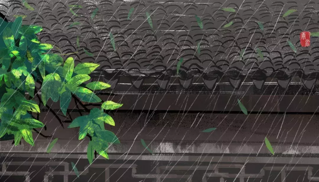 最缠绵的4首落雨诗词:静听雨打窗台,等一人归来