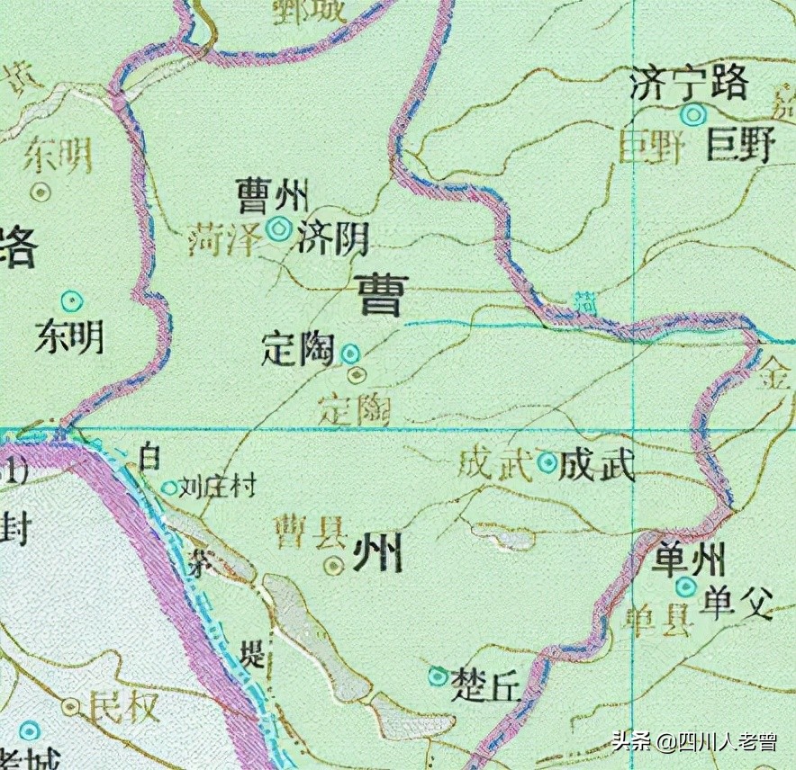菏泽市下辖7县历史沿革