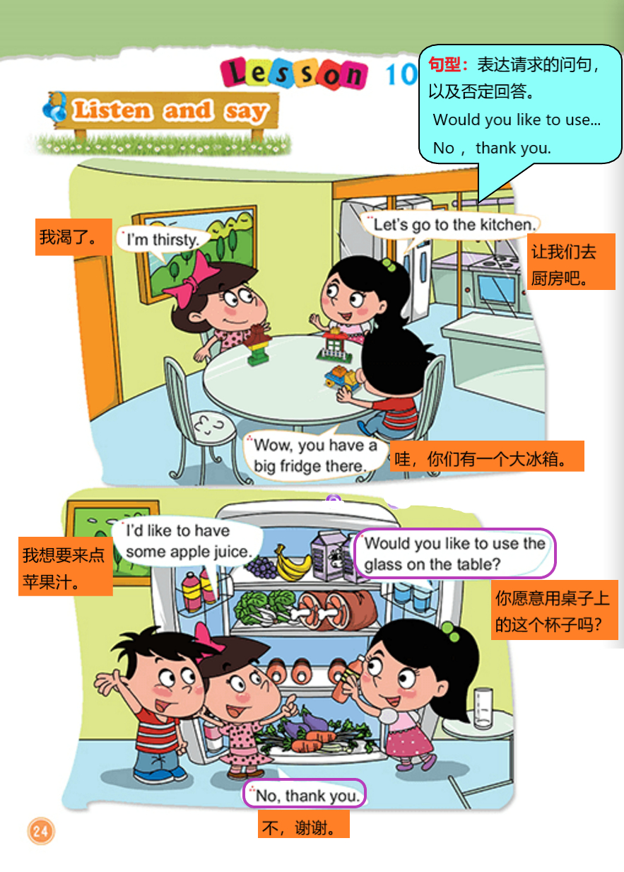空中课堂笔记及课后一练｜北京版小学英语｜二年级下册-Unit 3