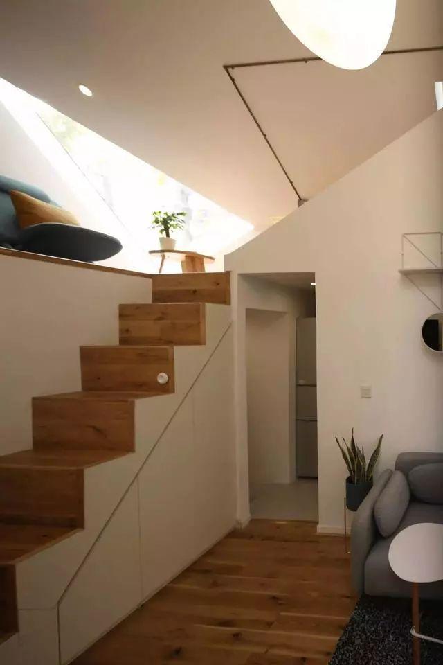28平loft简陋小蜗居，爆改后变成北欧洋房，美得像度假屋