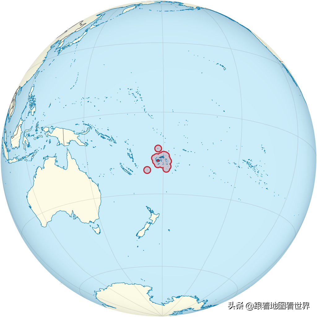 南太平洋地图(南太平洋的十字路口斐济，为什么38%的人口为印度族人？)