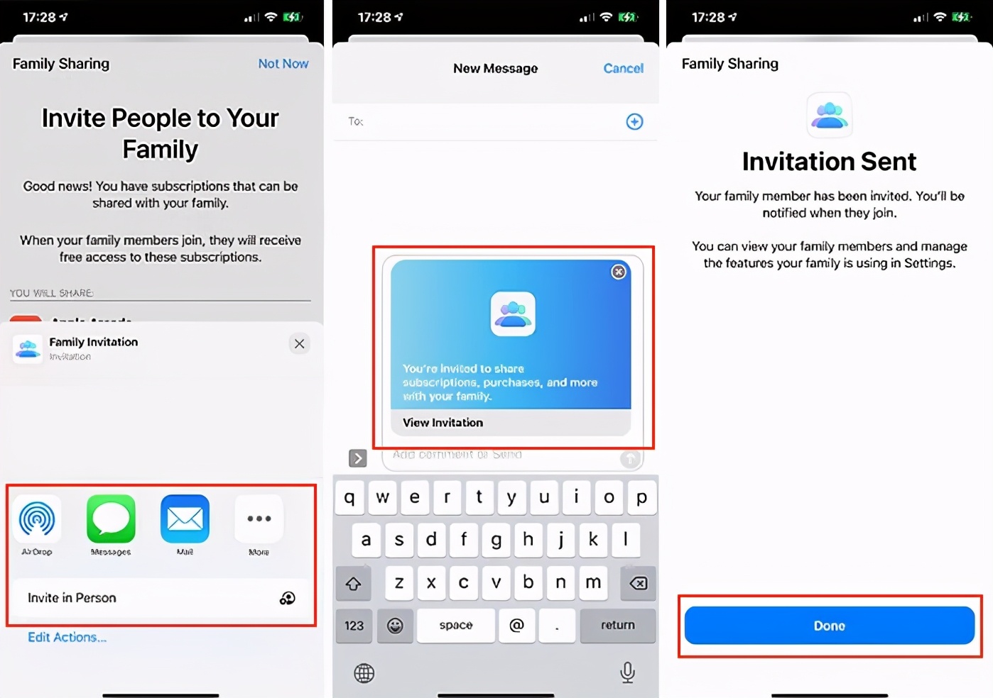 如何与家人分享 Apple Music