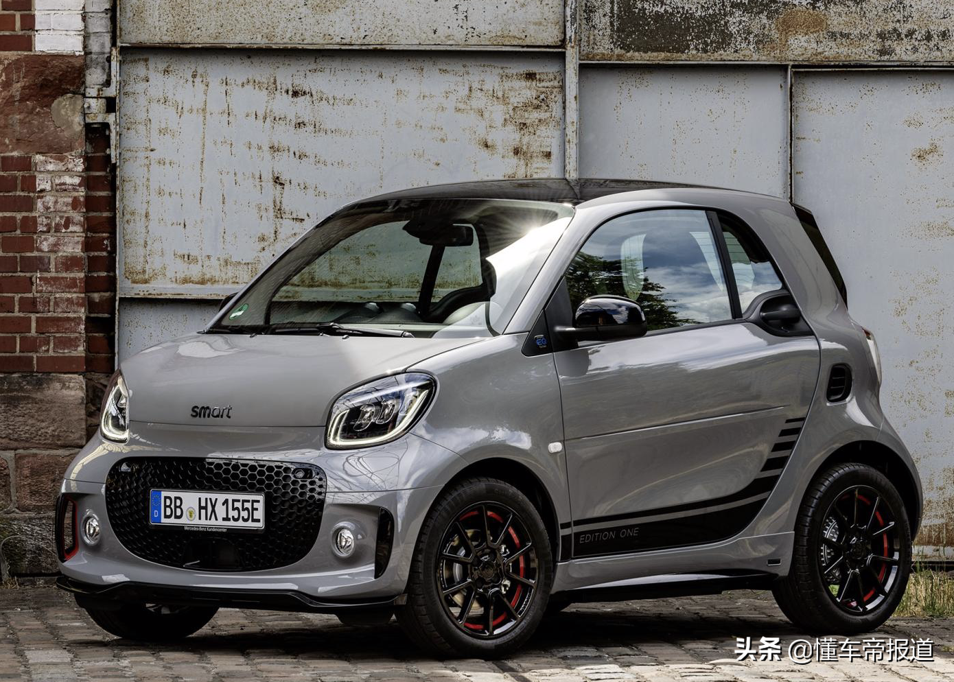 新车｜绿色“小精灵”，电动smart双门特别版发布，续航129公里