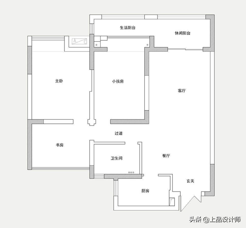 94平极简北欧风格，仅仅是配色，就让隔壁邻居挤破房门来参观