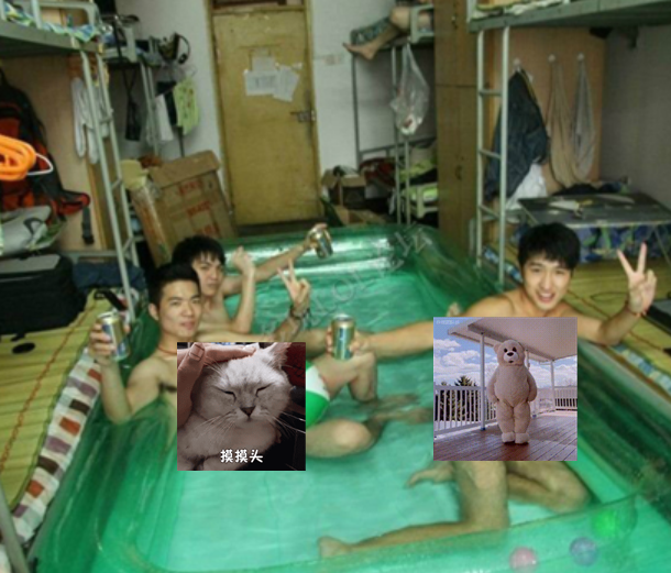 大学生的花式避暑火出圈，没有空调的宿舍，也可以在夏天感受凉意