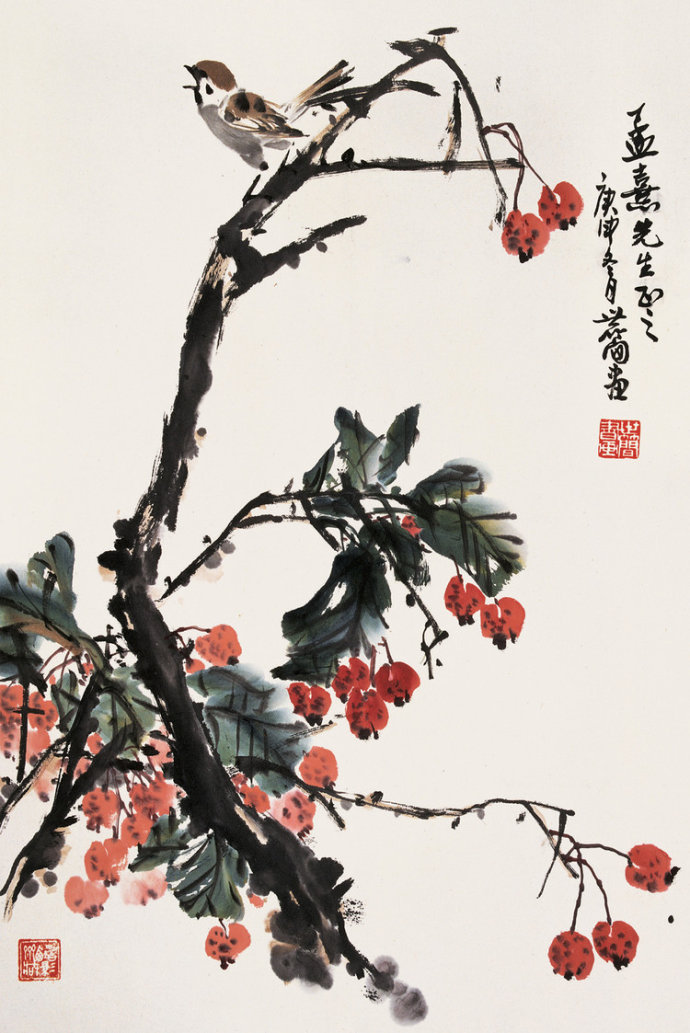 张世简先生花鸟画作品欣赏