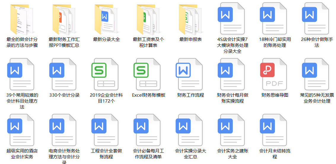 会计新手做账（做账实操资料大全）