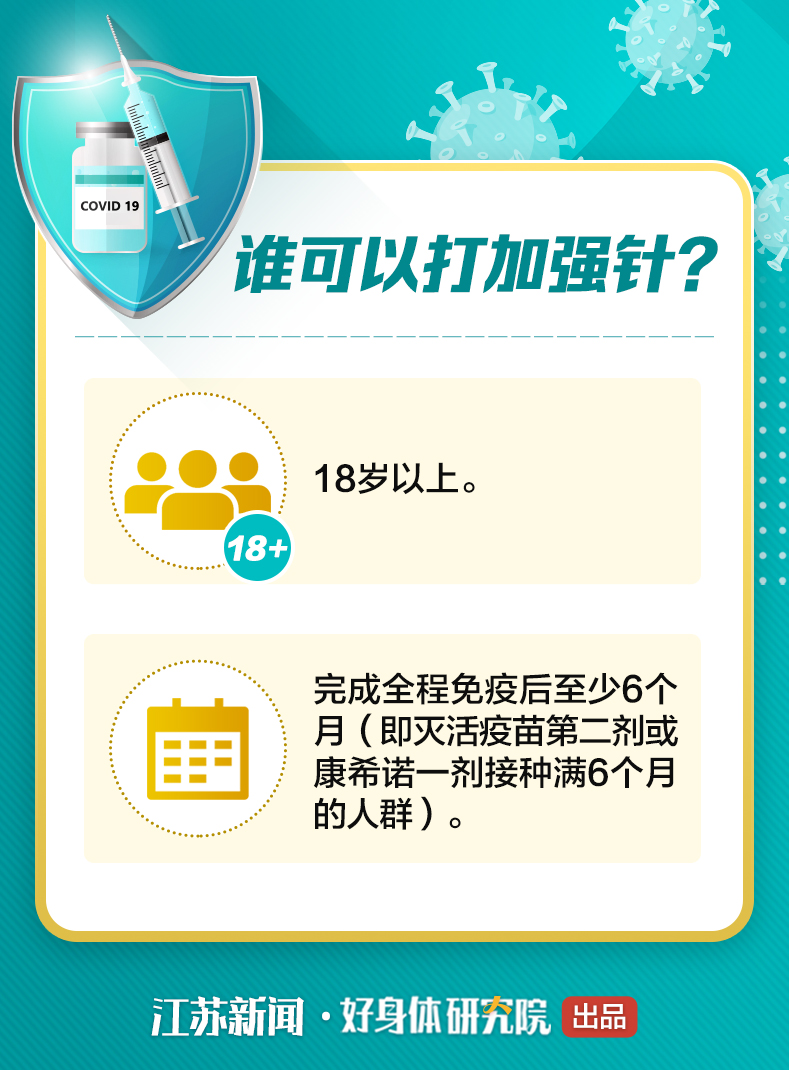 划重点！九图了解新冠疫苗加强针