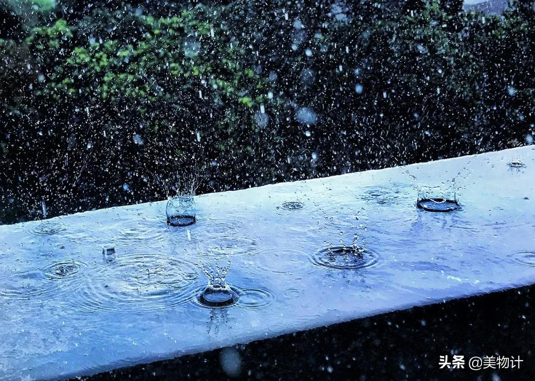 一帘秋雨落,忽而思念长