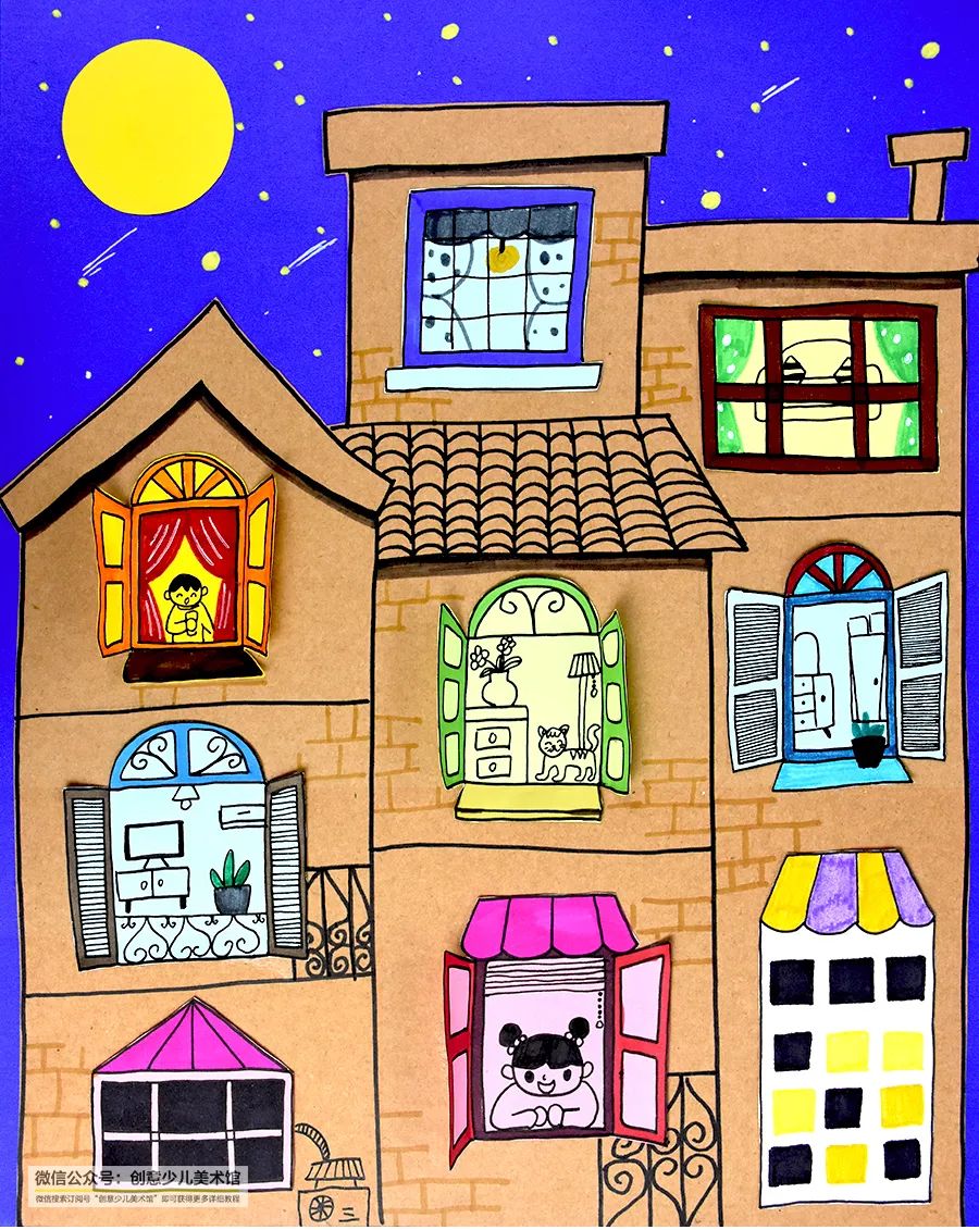 窗的故事绘画200字_飞翔号