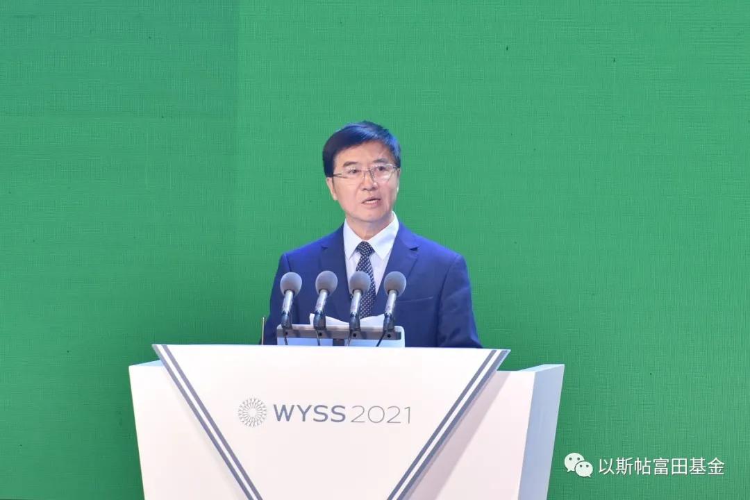 温医专利&浙江但以理健康生物科技食品助力2021世界青科会开幕式