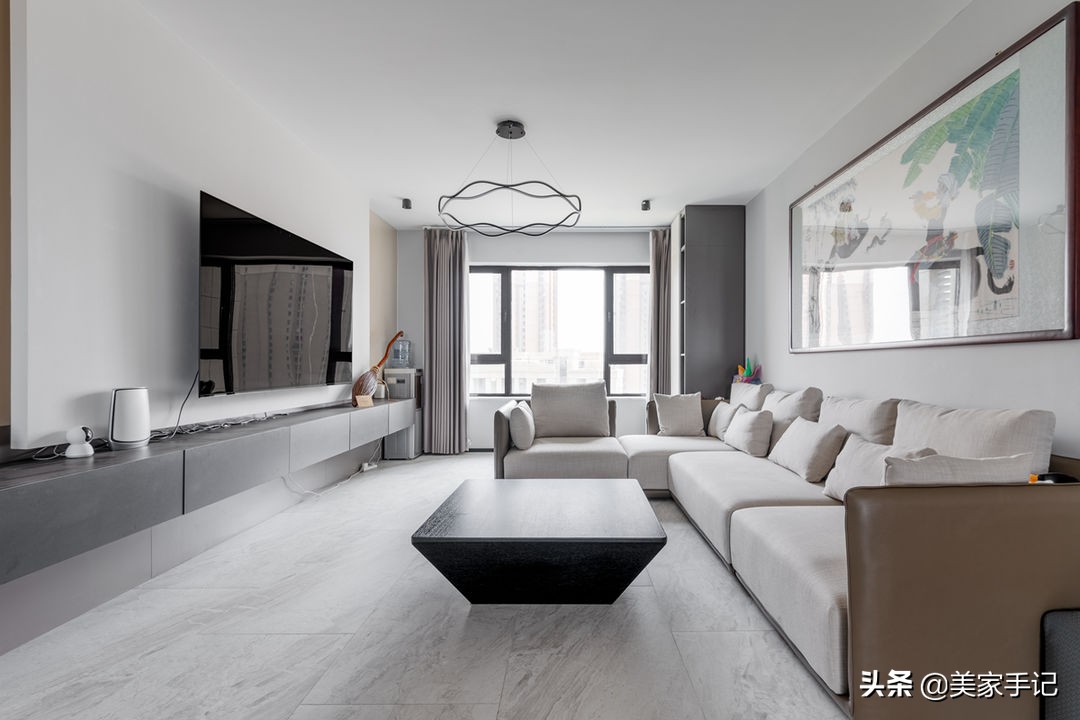 北京90后夫妻砸36万装修136㎡家，效果清雅高级，超有品味！晒晒