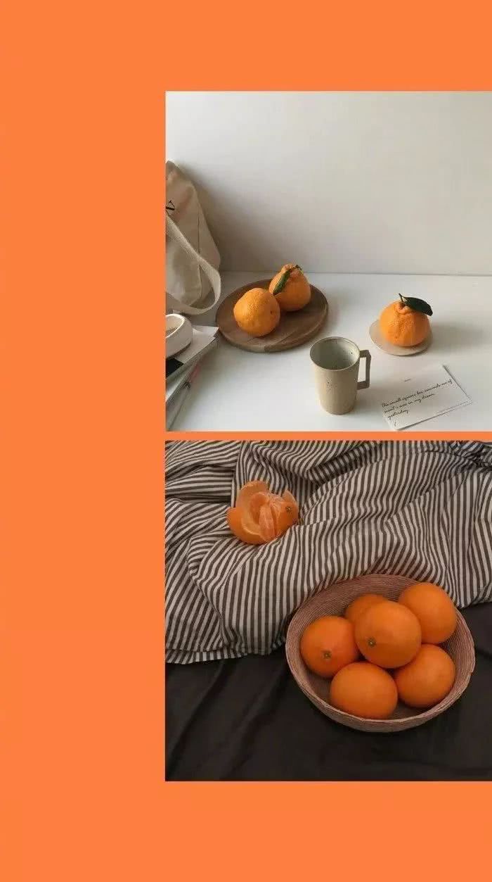 橙色背景图片(橘色系壁纸) - 赤虎壹号