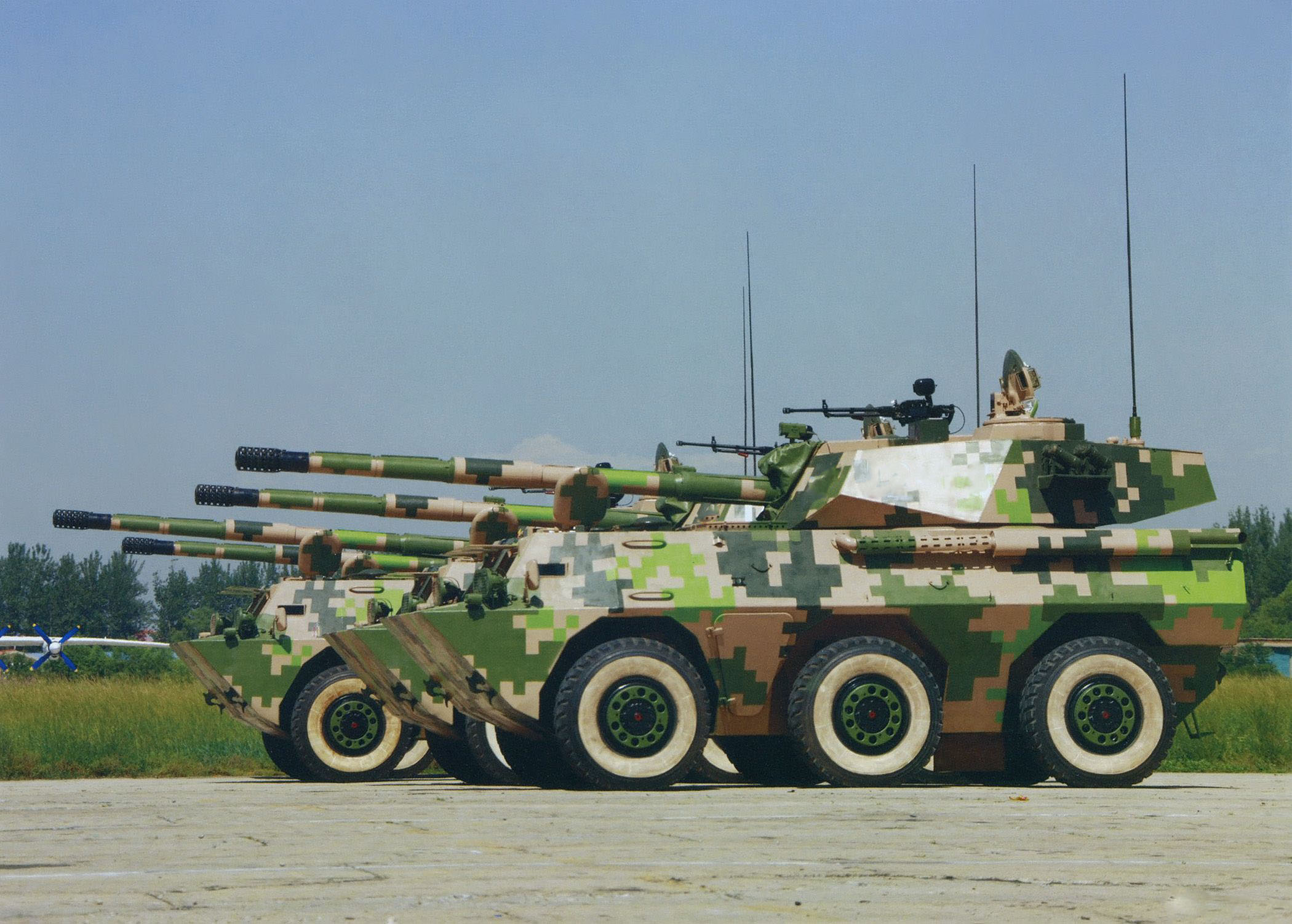 全球14种轮式突击炮