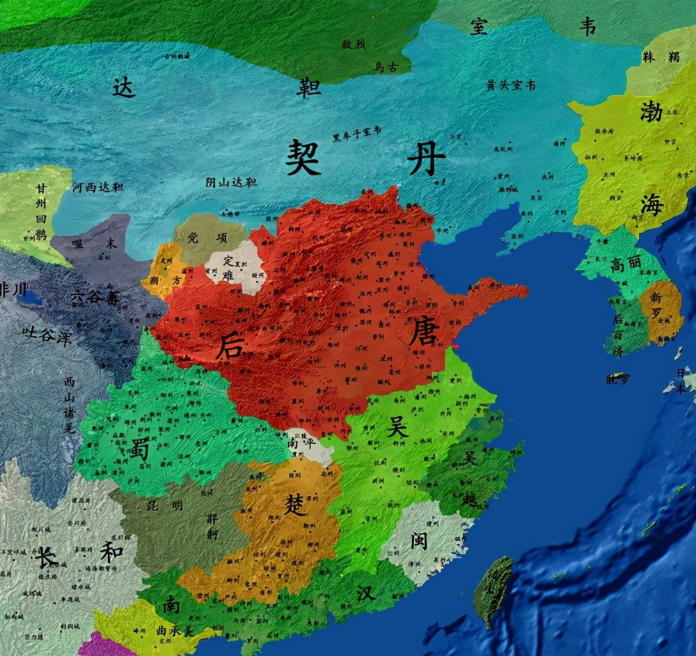 五代十国傻傻分不清？共计54年的五代，为何后梁和后唐是关键呢