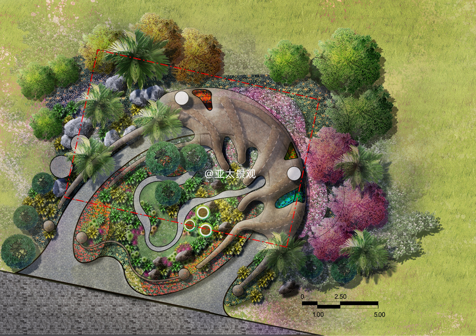 仙湖花园走出梧桐山