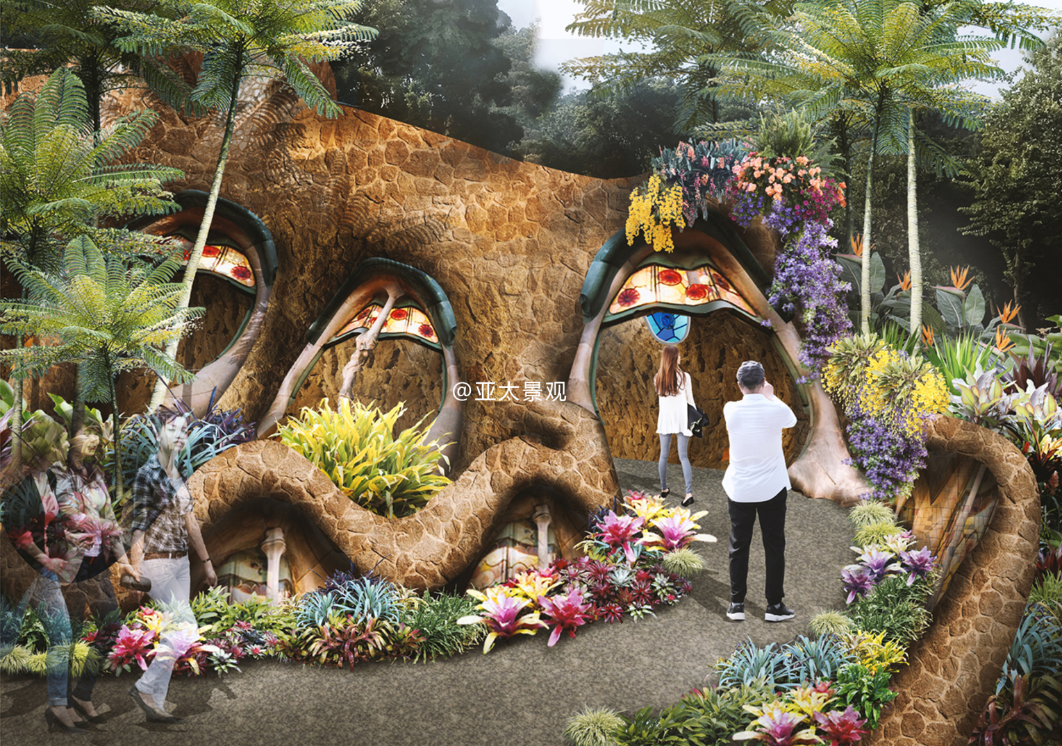 仙湖花园走出梧桐山