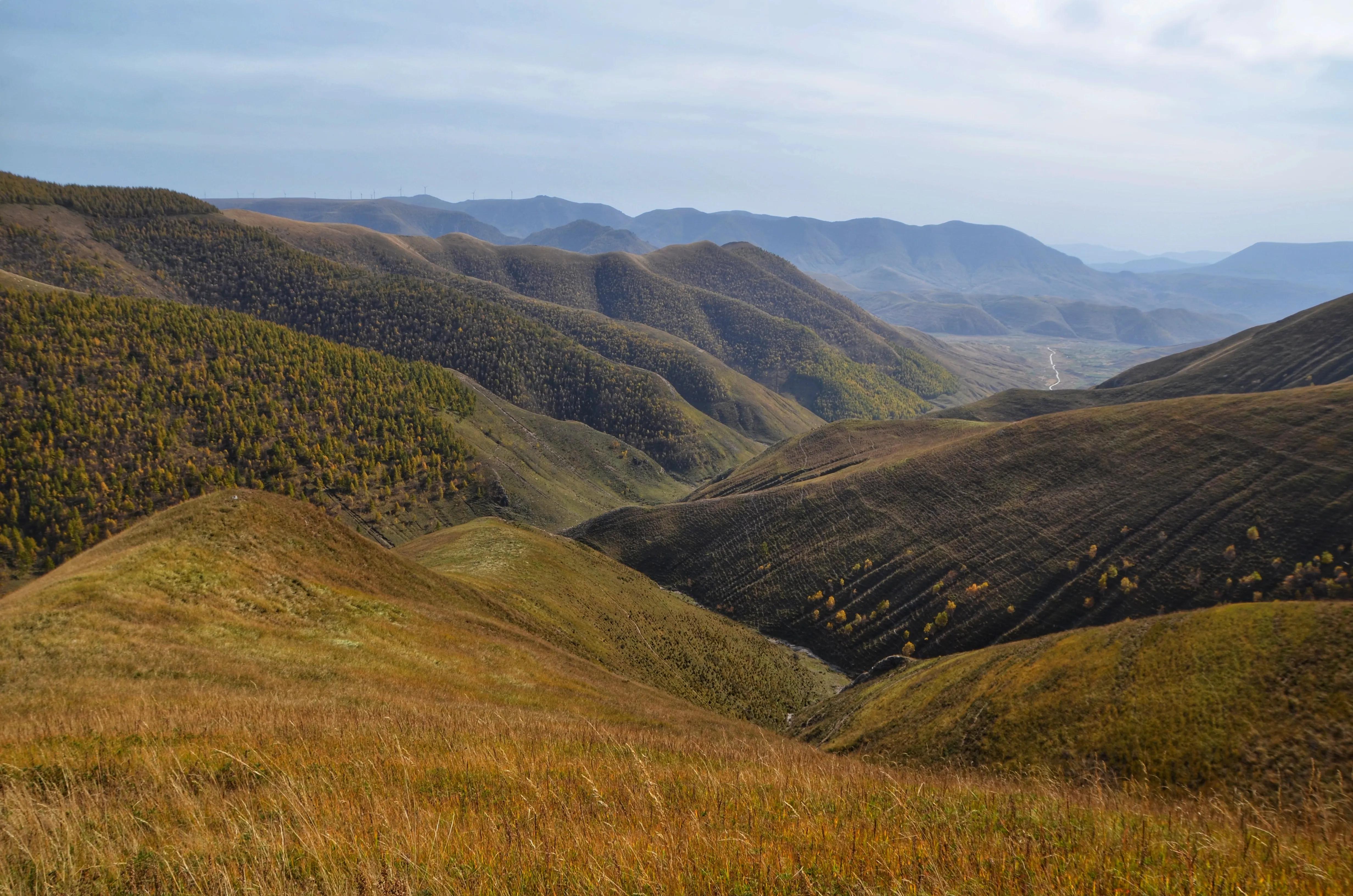 河北山地札记之蔚县草沟堡大美麻田岭