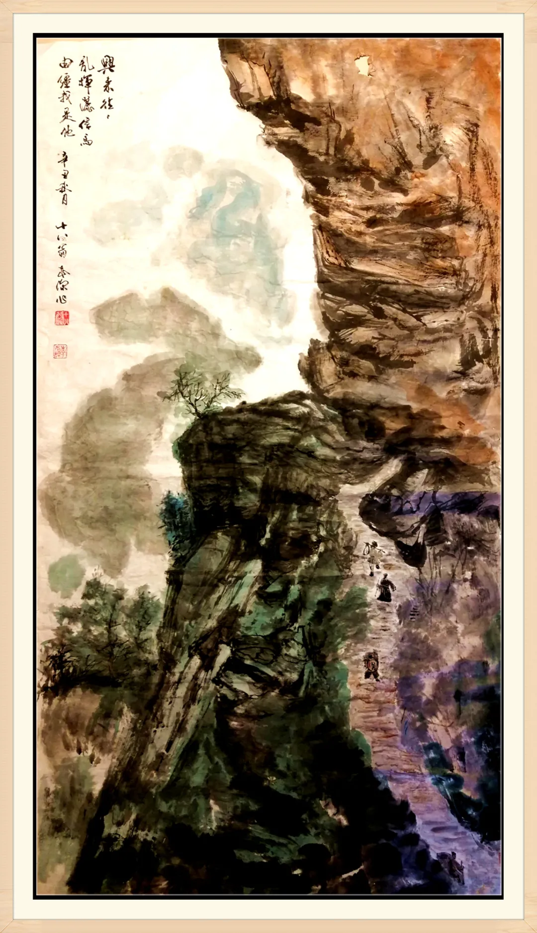 当代作家李本深原创诗书画作品巡展(绘画作品之四)