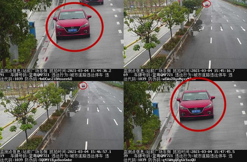 交通违法曝光！