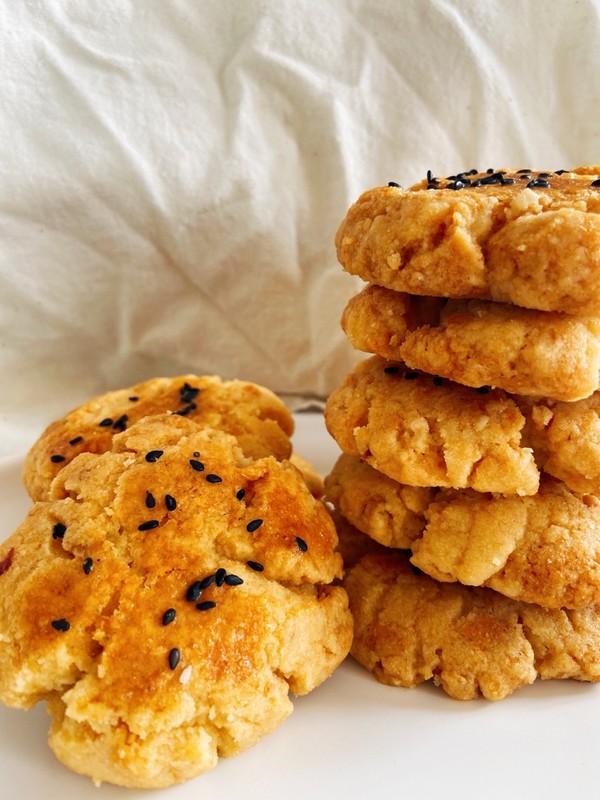 桃酥做过很多次，这个方子是最满意的，香、脆、酥、甜，酥到掉渣
