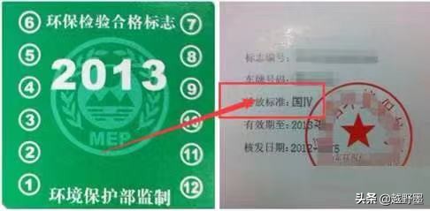 如何看你的车属于国几排放标准