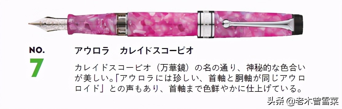 2020年日本十大人气钢笔与十大新品笔记具分享