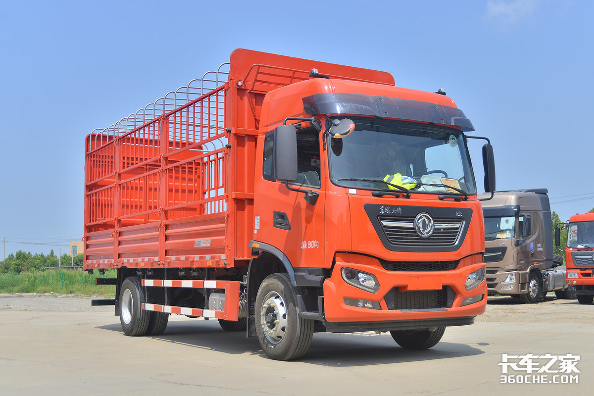 260马力东康,速度快山区也能跑,这台东风天锦kr载货车不一般