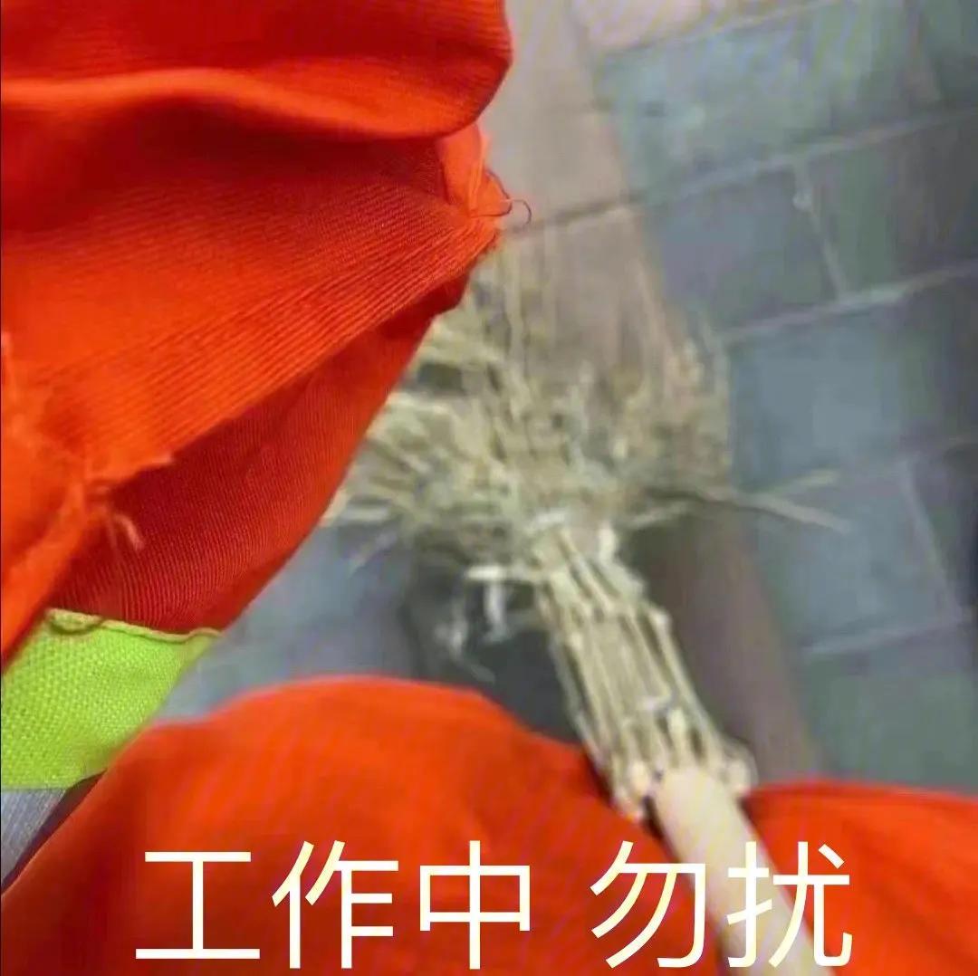 表情包：工作中，勿扰