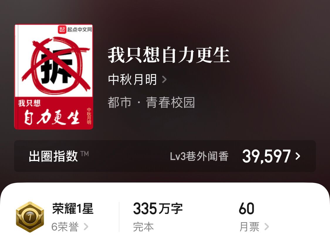 四本重生都市小说，人生之路如果可以重来，你最想做的是什么？