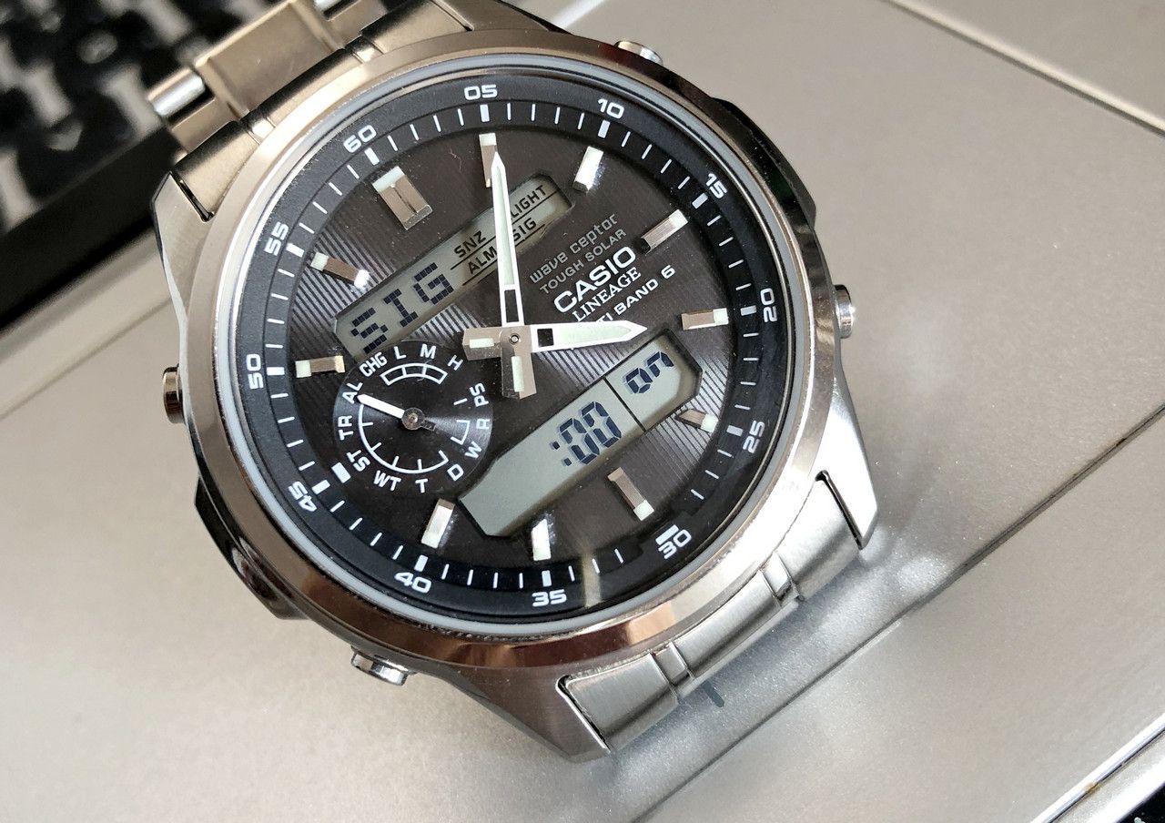 开箱详测：卡西欧CASIO LCW-M300双显电波光动能表，休闲商务之选