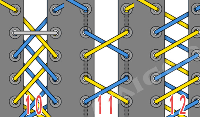 运动鞋带的24种系法（一根鞋带的24种系法）