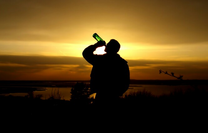 无声的发泄方式,体现出来的是一个成年人的成熟与稳重