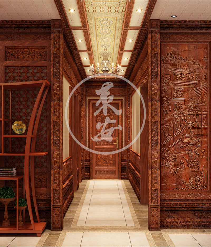 探访中式别墅装修典范，品味传统韵味与现代舒适融合之美