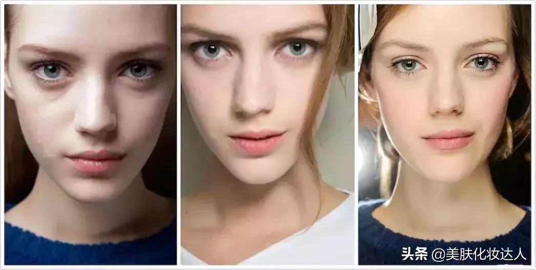 别急,冷暖色对应到肤色中会更加简单,冷色调就是粉调,暖色调就是黄调