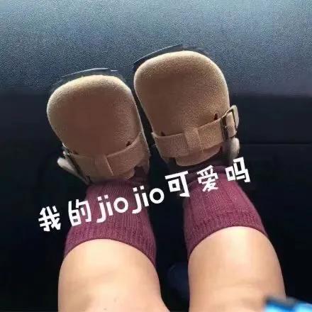 表情包：我的jiojio可爱吗？