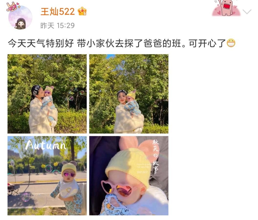 杜淳老婆(杜淳老婆王灿晒近况，保养得当不像娃妈，2万元娃娃做摆件太奢华)