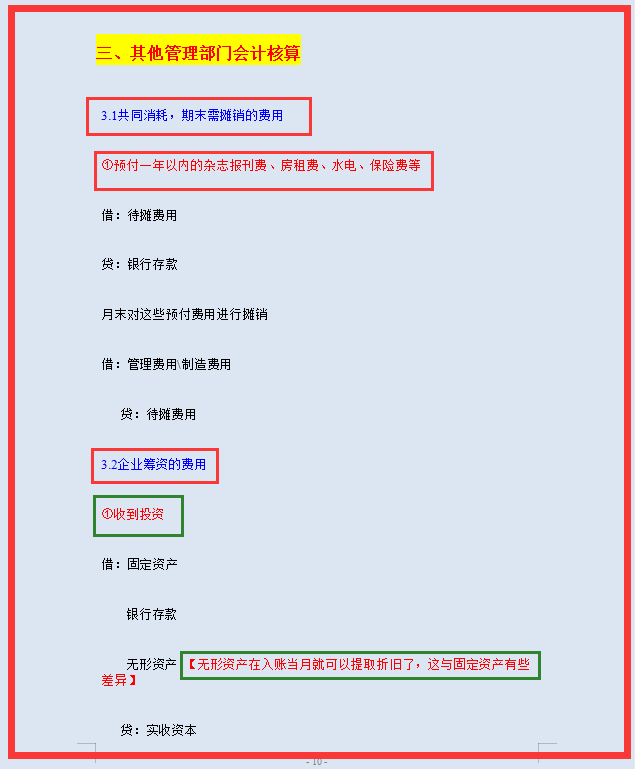 工业企业会计分录全收录，25页完整电子版，工业会计工作必备