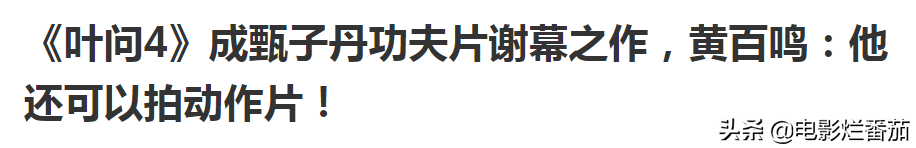 没想到打得这么有创意，《叶问4》这个句号划得圆满